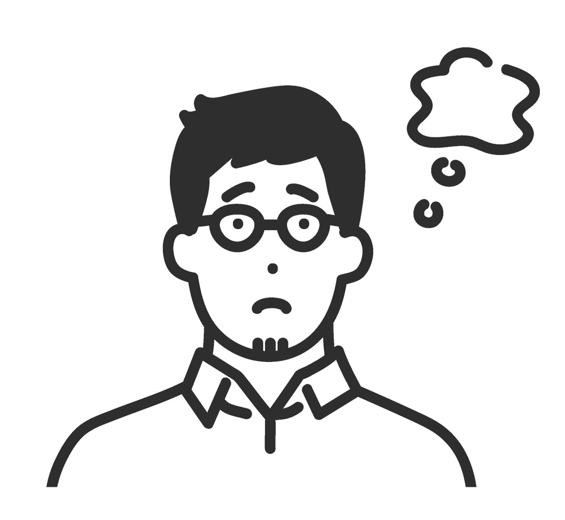 ChatGPTの対話以外の活用に悩む人のイラスト